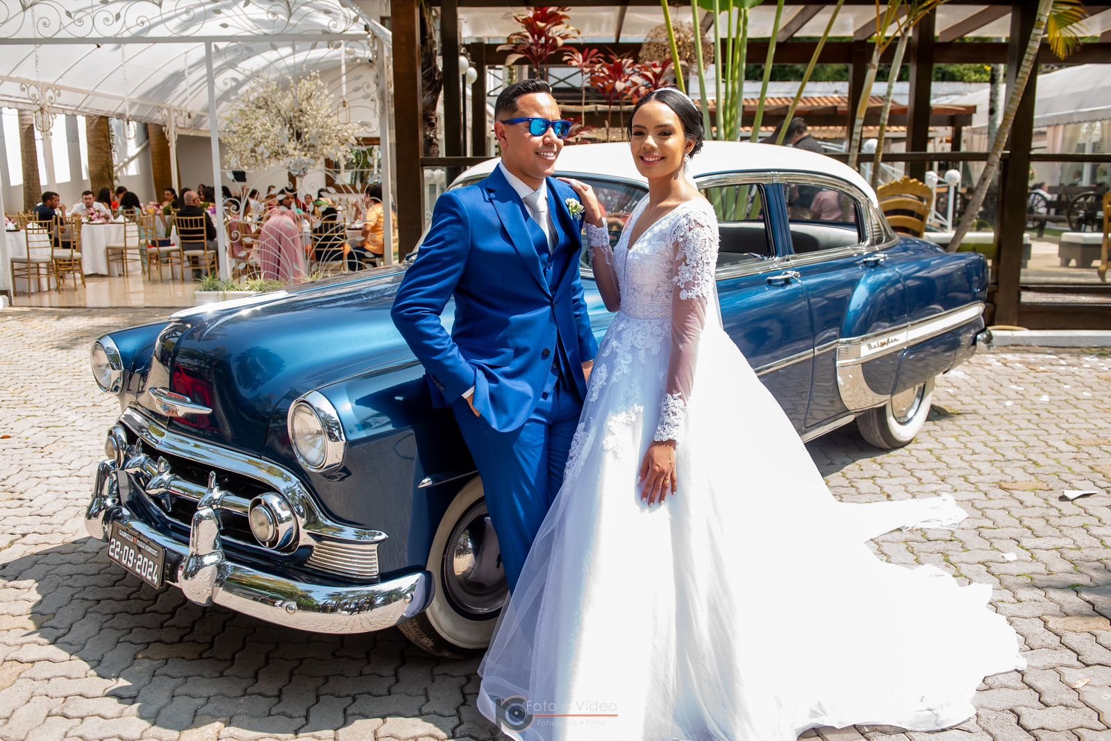 Chevrolet Bel Air 1953 para casamento em São Paulo